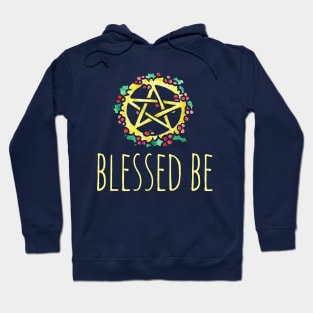 Blessed Be and Merry Yule Hoodie